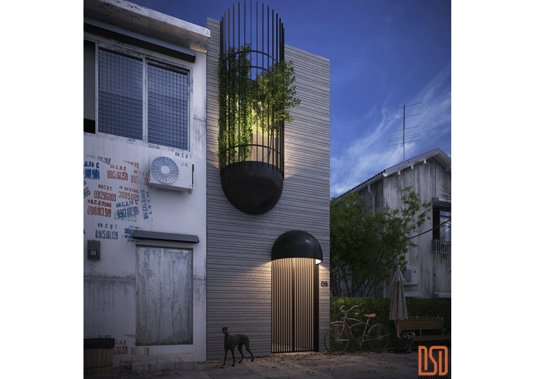 THIẾT KẾ KIẾN TRÚC NHÀ PHỐ MR.DŨNG