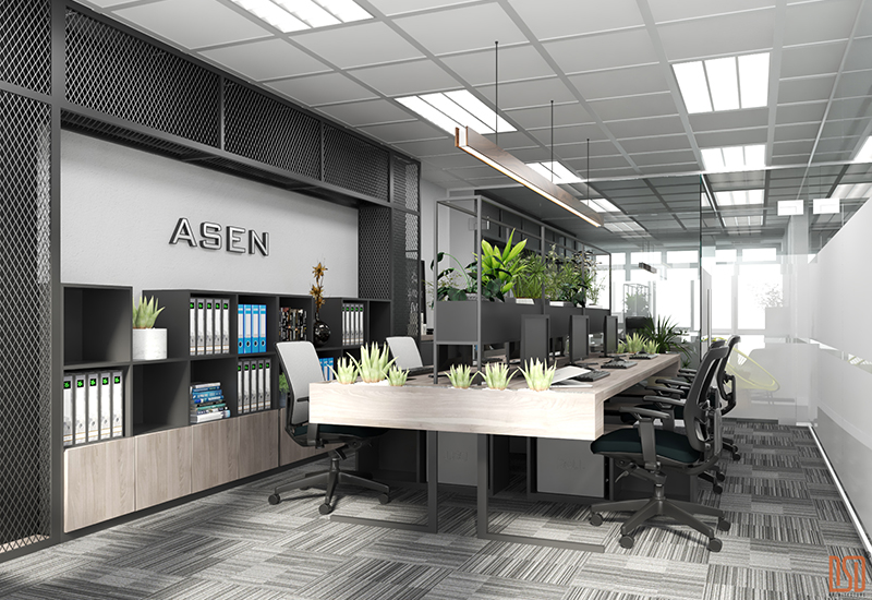 THIẾT KẾ NỘI THẤT VĂN PHÒNG ASEAN 