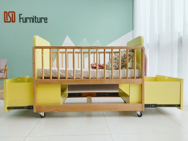 Nôi gỗ đẹp cho bé - nâng niu giấc ngủ của những thiên thần nhỏ