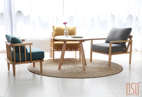 Ghế sofa cho bé tại Hà Nội - khỏe khoắn, phá cách - gỗ tự nhiên cao cấp
