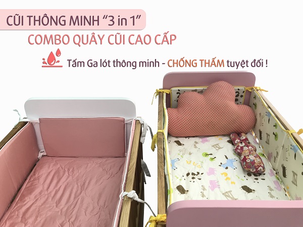 5 điều cha mẹ cần chú ý khi cho bé nằm giường cũi 