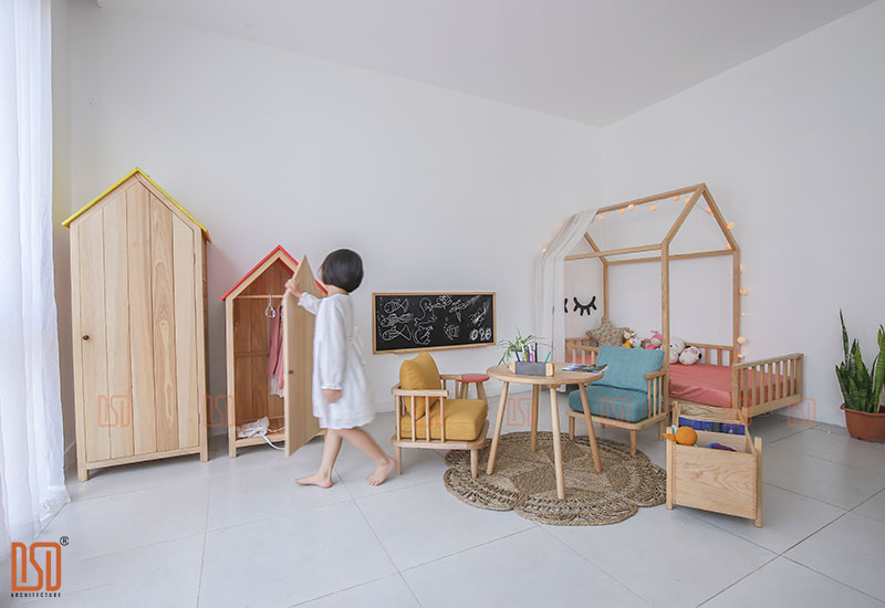 Lựa chọn nội thất phòng trẻ em cho bé gái